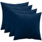 Set of 4 velvet cushions - cover and filling - Mesmal