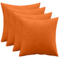 Set of 4 velvet cushions - cover and filling - Mesmal