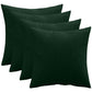 Set of 4 velvet cushions - cover and filling - Mesmal