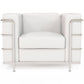 Fauteuil design - Revêtement en cuir végétalien - Lecur