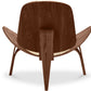 Fauteuil Design - Style Scandinave - Revêtu de Poney - Lucy