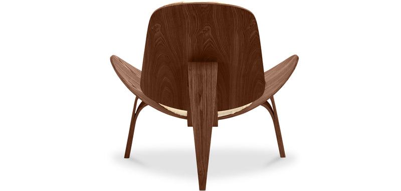 Fauteuil Design - Style Scandinave - Revêtu de Poney - Lucy