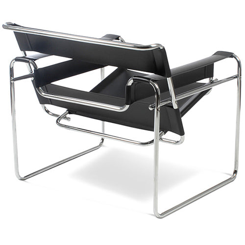 Lounge Chair - Leatherette & Metal - Ivan - gallery 4