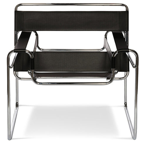 Lounge Chair - Leatherette & Metal - Ivan - gallery 1