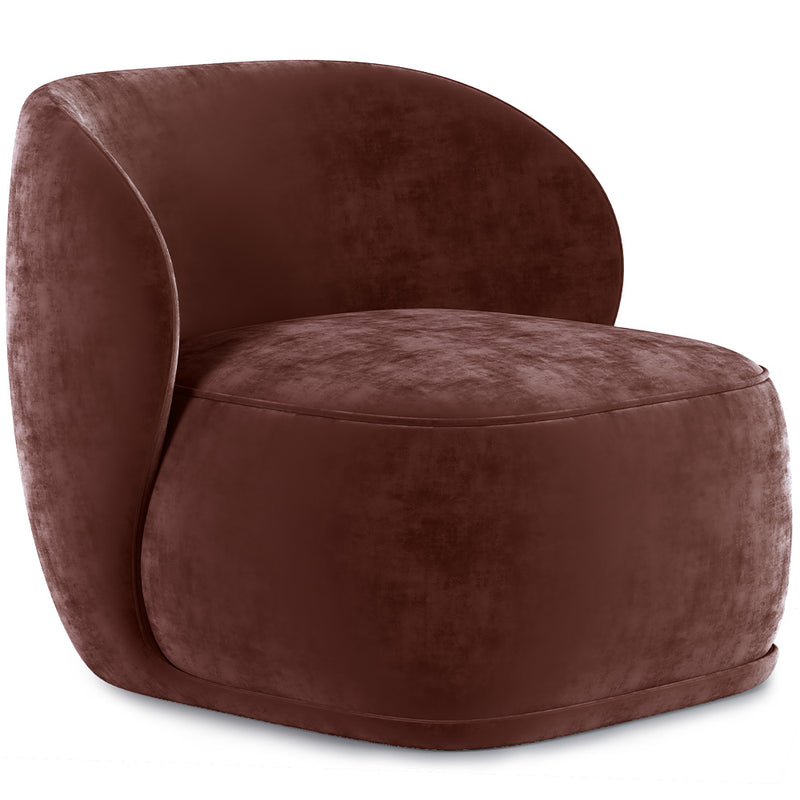 Fauteuil Tapissé en Velours - Butaca - Mykel