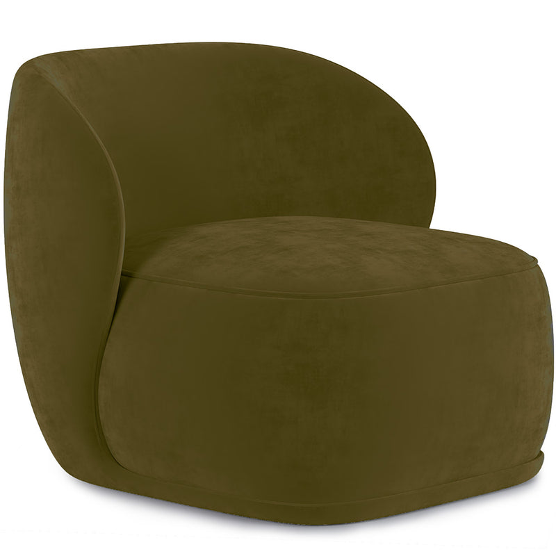 Fauteuil Tapissé en Velours - Butaca - Mykel