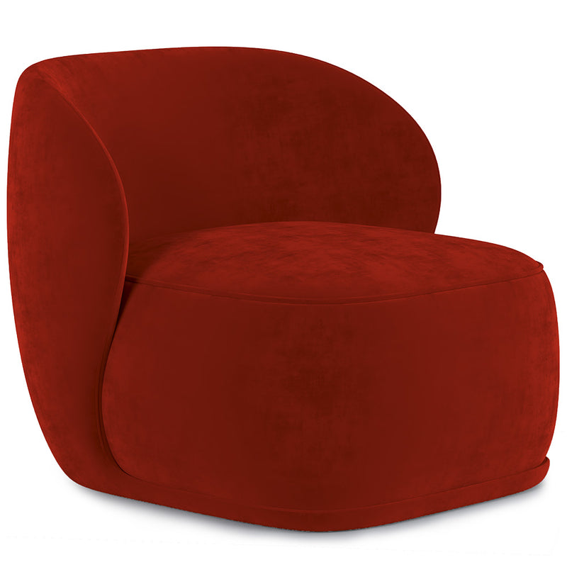Fauteuil Tapissé en Velours - Butaca - Mykel