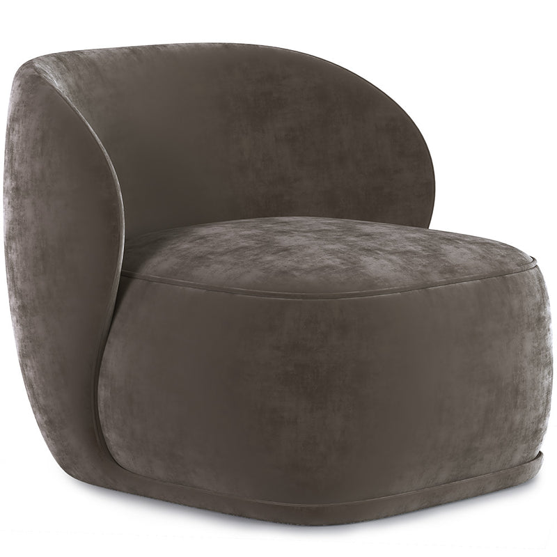 Fauteuil Tapissé en Velours - Butaca - Mykel