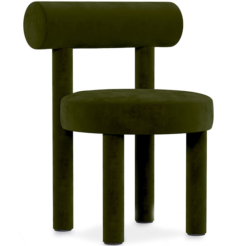 Esszimmerstuhl - Bezogen mit Samt - Rhys