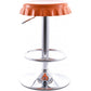 Tabouret de bar pivotant - Design métal - Bouteille