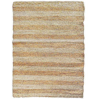 Tapis rectangulaire en jute - Boho Bali - 120x150 CM - Ghana