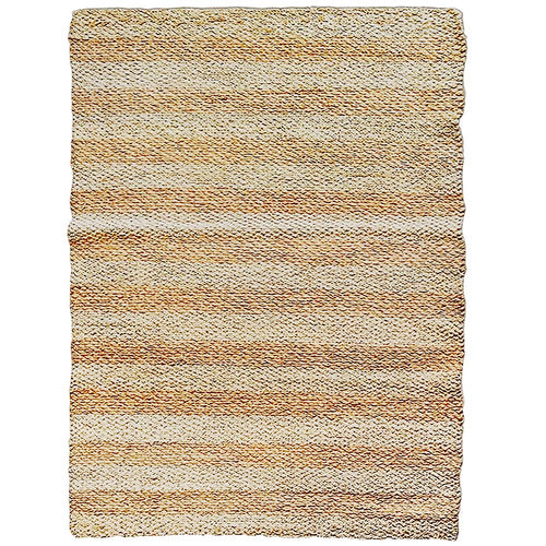 Tapis rectangulaire en jute - Boho Bali - 120x150 CM - Ghana