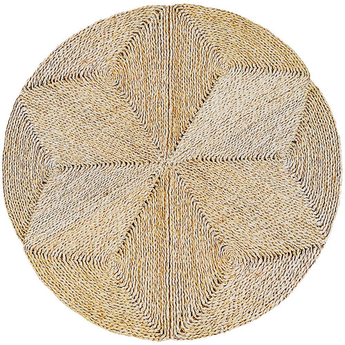Round jute rug - Boho Bali - 120 CM - Gabba