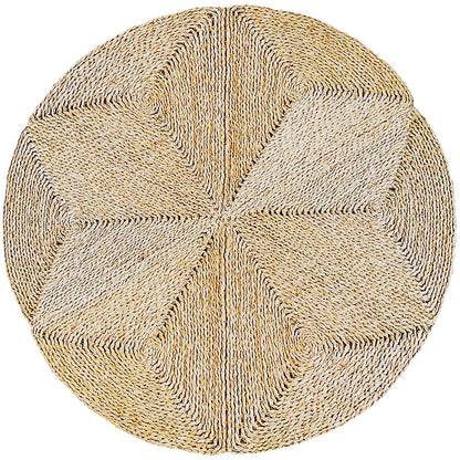 Runder Juteteppich – Boho Bali – 120 CM – Gabba