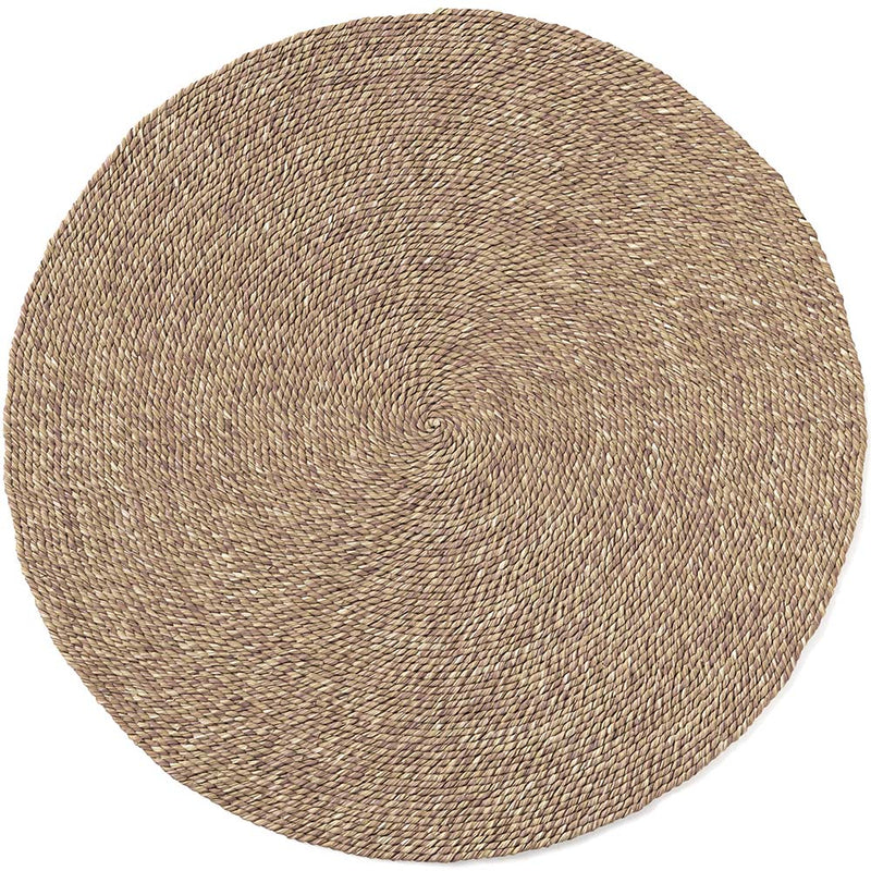 Tapis rond en jute - Boho Bali - 120 CM - Yuri