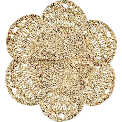 Okrągły dywan z juty - Boho Bali - 120 CM - Niluh