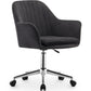 Chaise de bureau pivotante avec accoudoirs - Lumby