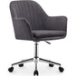 Chaise de bureau pivotante avec accoudoirs - Lumby