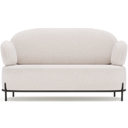 2/3-Seater Sofa - Upholstered in Bouclé Fabric - Baman