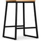 Barhocker im Industriedesign - Holz und Metall - 60cm - Big Boy