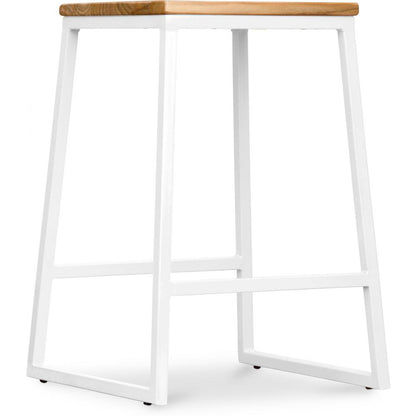 Barhocker im Industriedesign - Holz und Metall - 60cm - Big Boy