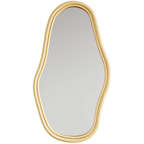 Lustro ścienne z rattanu - 71 CM - Kala