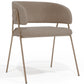 Dining chair - Upholstered in Bouclé Fabric - Charke - gallery 8