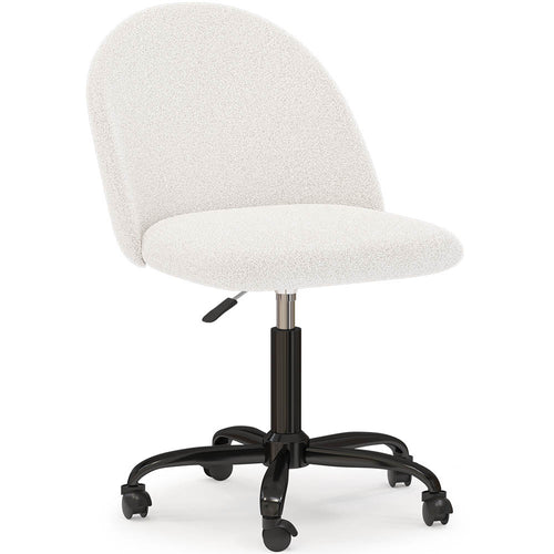 Chaise de Bureau Rembourrée - Bouclé - Evelyne