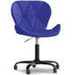 Silla De Oficina Con Ruedas - Silla De Escritorio Giratoria - Tapizada En Polipiel - Wito Estrucura Negra