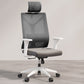 Chaise de bureau ergonomique avec roulettes et accoudoirs - Ergal