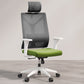 Chaise de bureau ergonomique avec roulettes et accoudoirs - Ergal