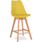 Scandinavian style stool - wooden legs - Denisse