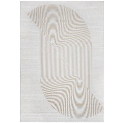 Rug Large Contemporary Modern Design - Beige (290x200 cm) - Buka