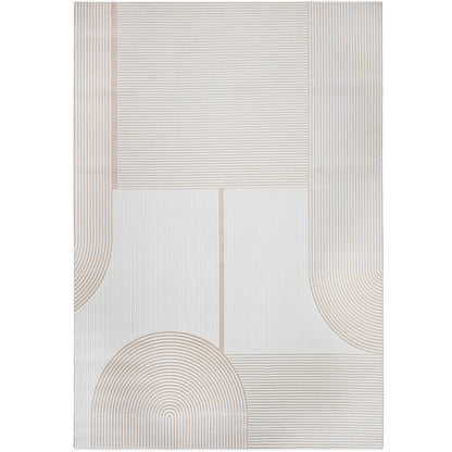 Rug Large Contemporary Modern Design - Beige (290x200 cm) - Dhoka