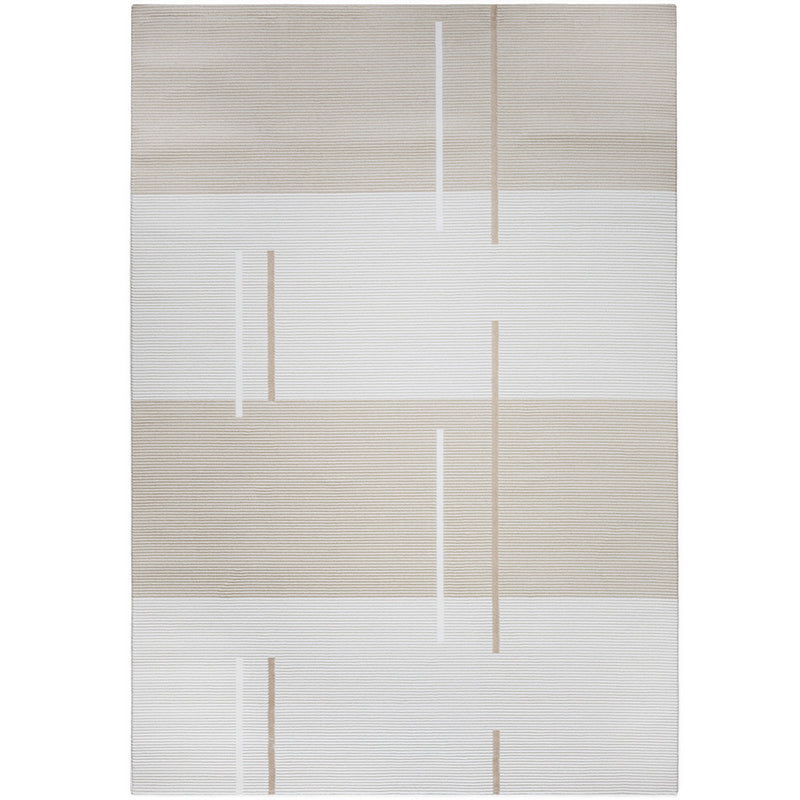 Groot vloerkleed met eigentijds modern design - Beige (290x200 cm) - Fune