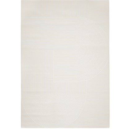 Groot vloerkleed met eigentijds modern design - Beige (290x200 cm) - Vreis