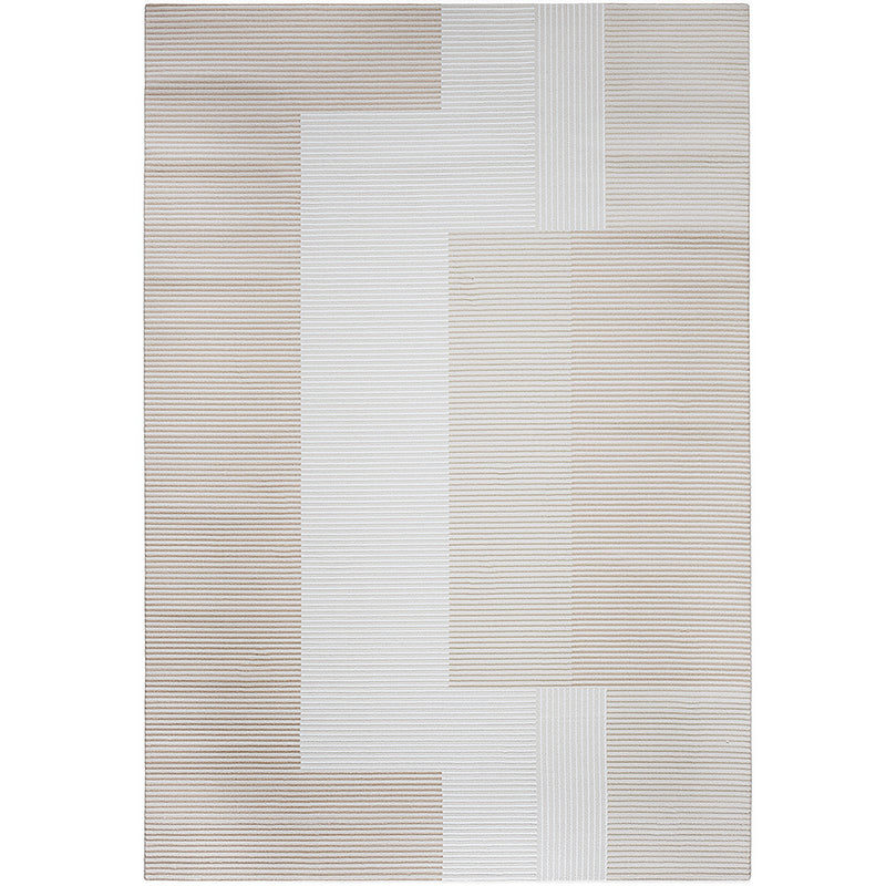Großer Teppich mit zeitgemäßem, modernem Design – Beige (290x200 cm) – Loru