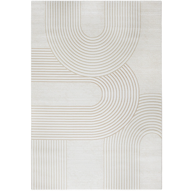 Groot vloerkleed met eigentijds modern design - Beige (290x200 cm) - Grut