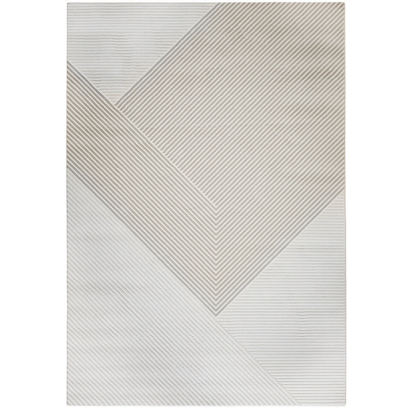 Groot vloerkleed met eigentijds modern design - Beige (290x200 cm) - Escara
