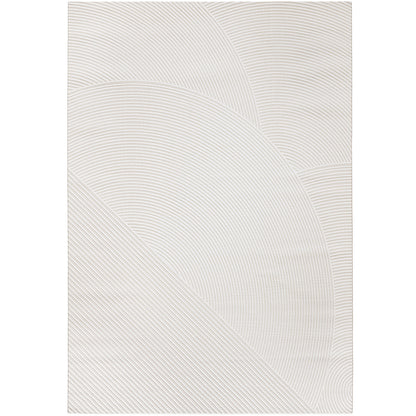 Groot vloerkleed met eigentijds modern design - Beige (290x200 cm) - Amara