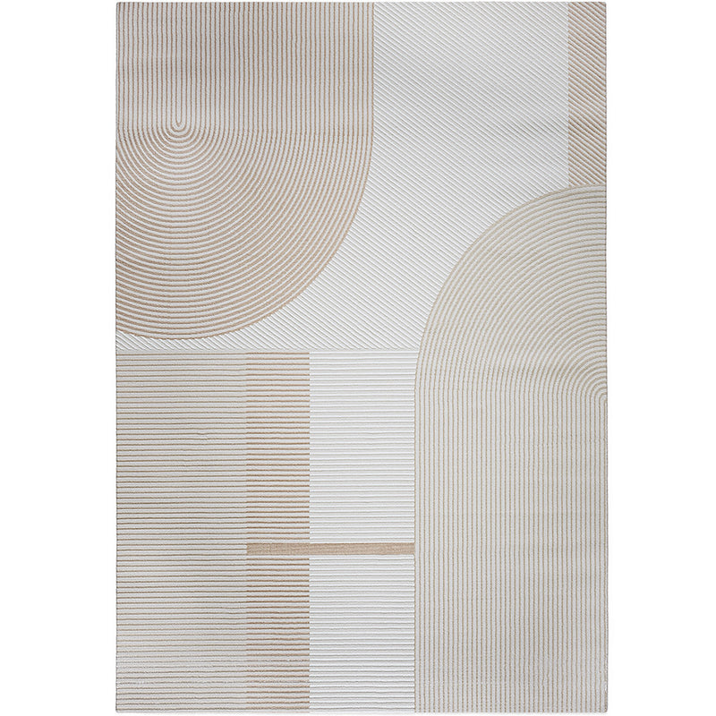Groot vloerkleed met eigentijds modern design - Beige (290x200 cm) - Lubida
