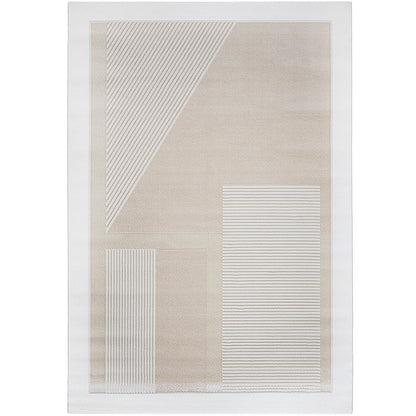 Tappeto grande dal design contemporaneo e moderno - Beige (290x200 cm) - Terna