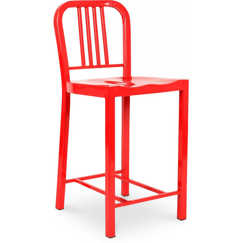 Tabouret Design avec Dossier - 60cm - Jadon