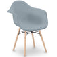 Sedia da Pranzo Design Scandinavo - Gambe in Legno - Nordika