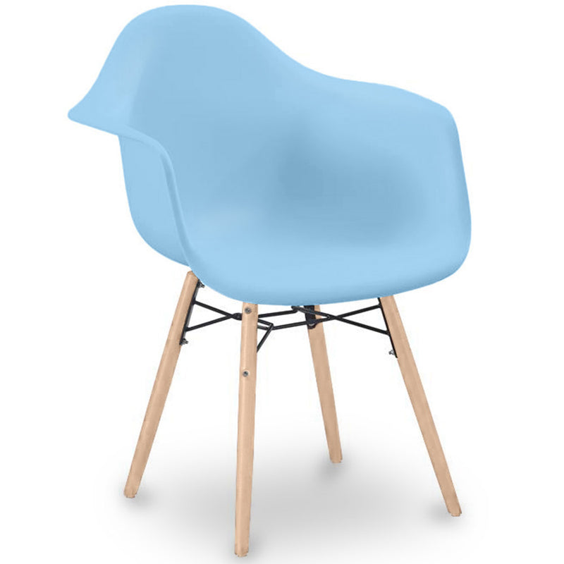 Eetkamerstoel Scandinavisch Design - Houten Poten - Nordika