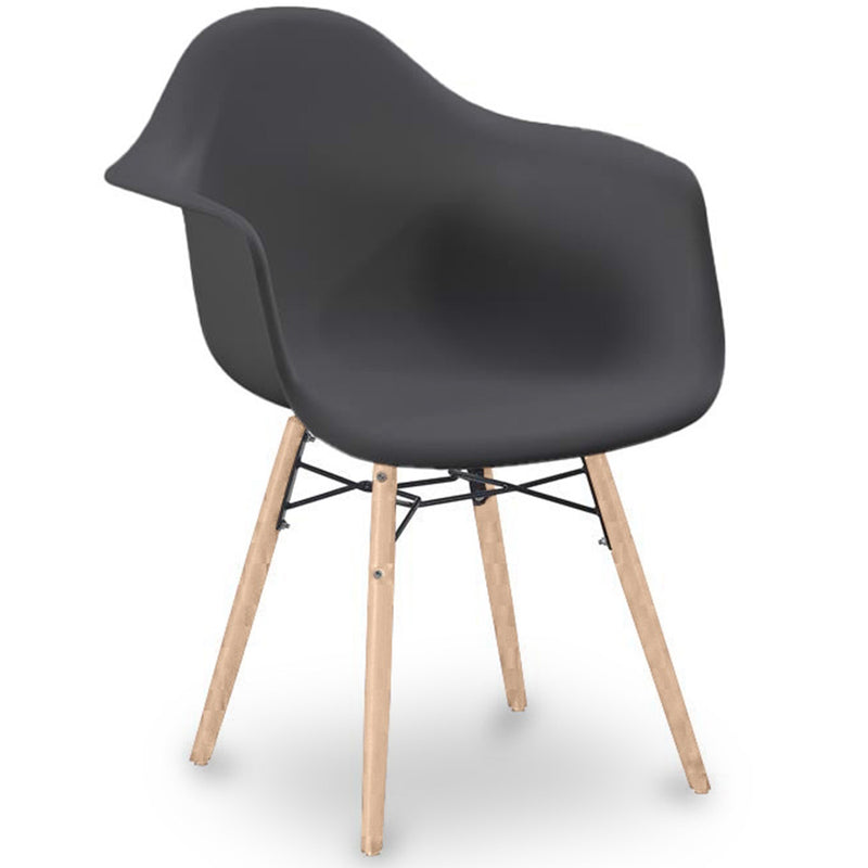 Dining Chair Scandinavian Design - Wooden Legs - Nordika
