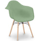 Dining Chair Scandinavian Design - Wooden Legs - Nordika
