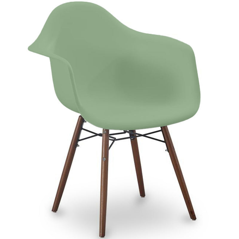Krzesła Jadalne - Design Skandynawski - Czarne Drewniane Nogi - Nordika