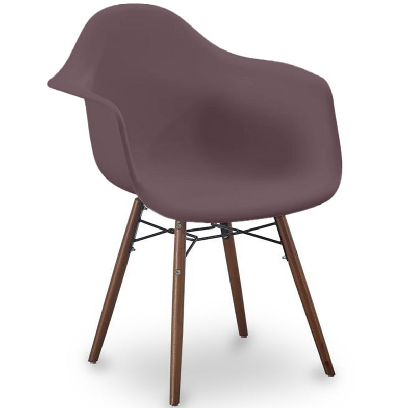 Dining Chair - Scandinavian Design - Dark Wood Legs - Nordika