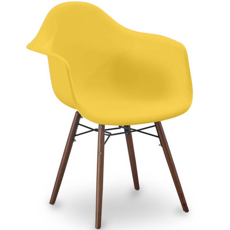 Krzesła Jadalne - Design Skandynawski - Czarne Drewniane Nogi - Nordika